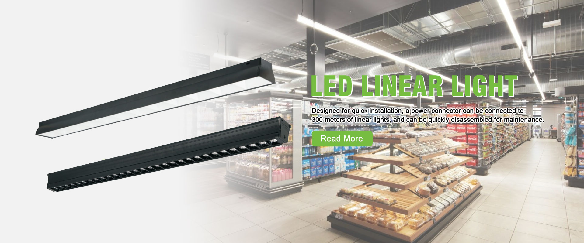 الشركة المصنعة للضوء الخطي LED